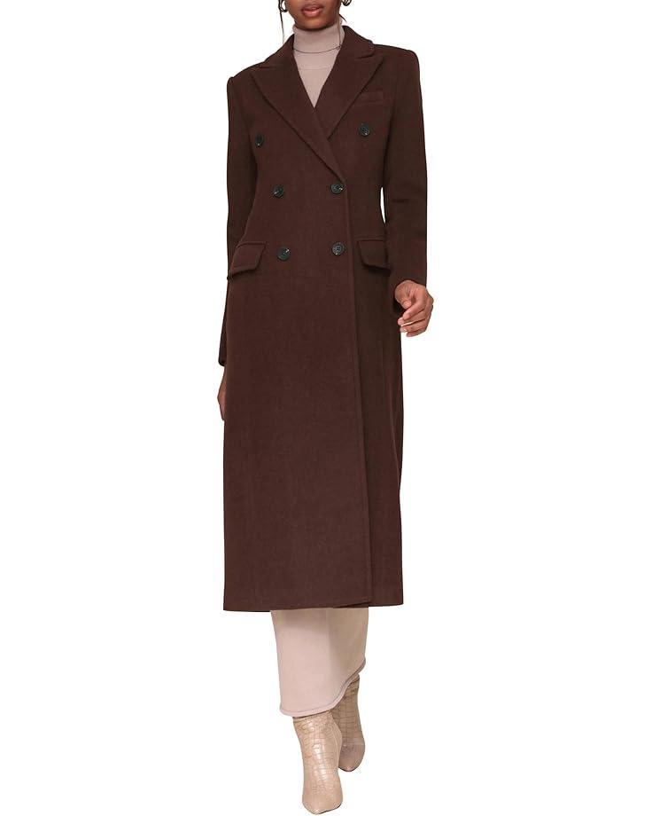 Wool Maxi Wrap Coat Product Image