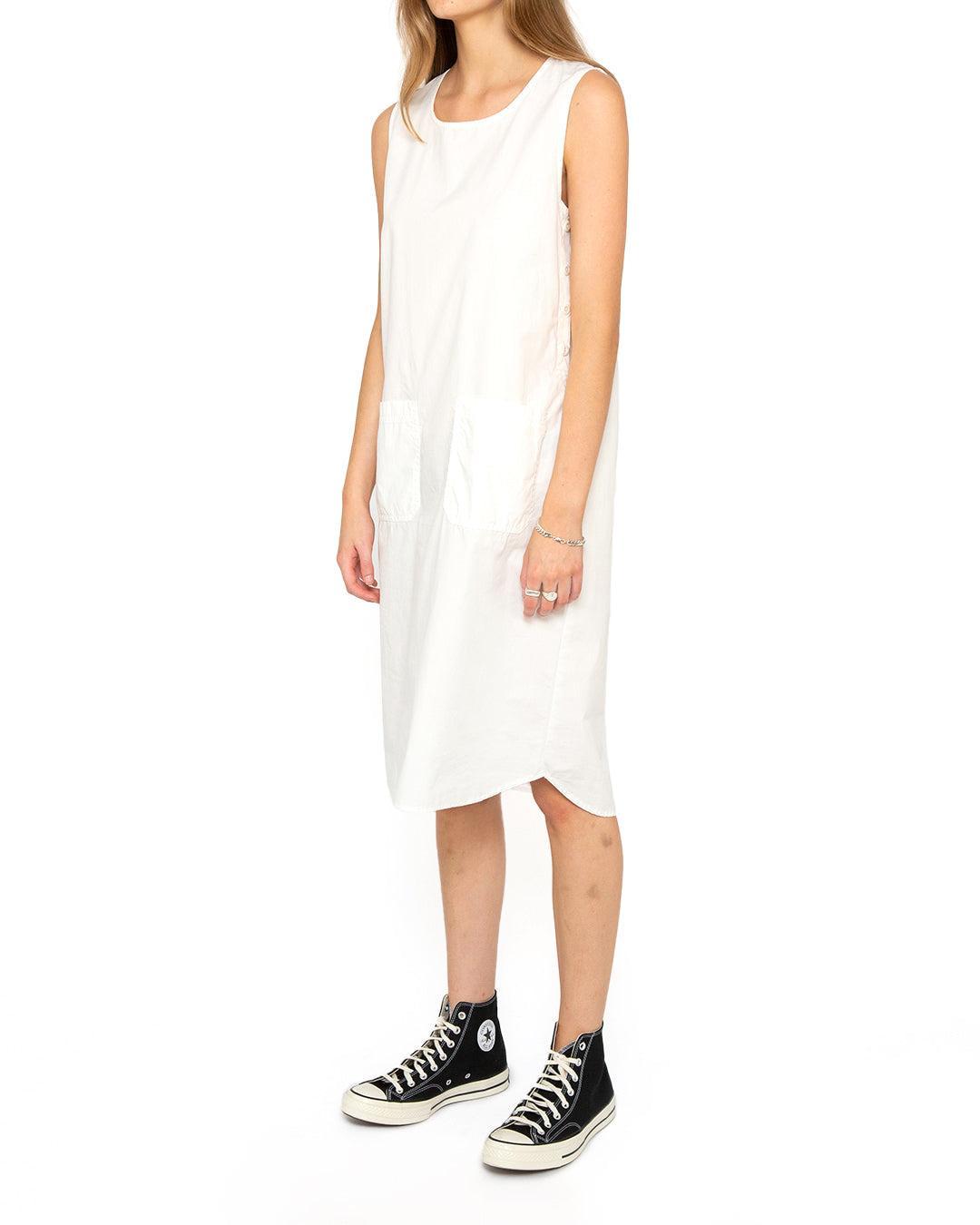 Work Dress (Relaxed Fit) - White Product Image