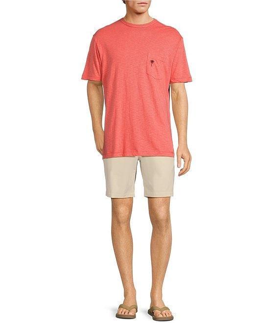 Caribbean Solid Short Sleeve Slub T-Shirt Product Image