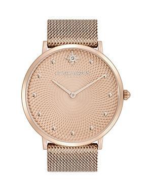 Olivia Burton Celestial Quartz Analog Pink Leather Strap Watch Product Image