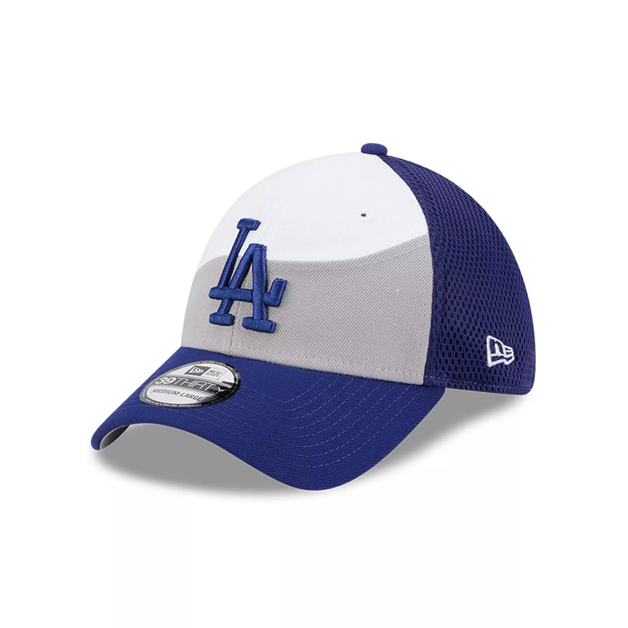 Men's New Era  Gray/Royal Los Angeles Dodgers 2025 Spring Training 39THIRTY Flex Hat, Size: Small/Medium, Grey Product Image