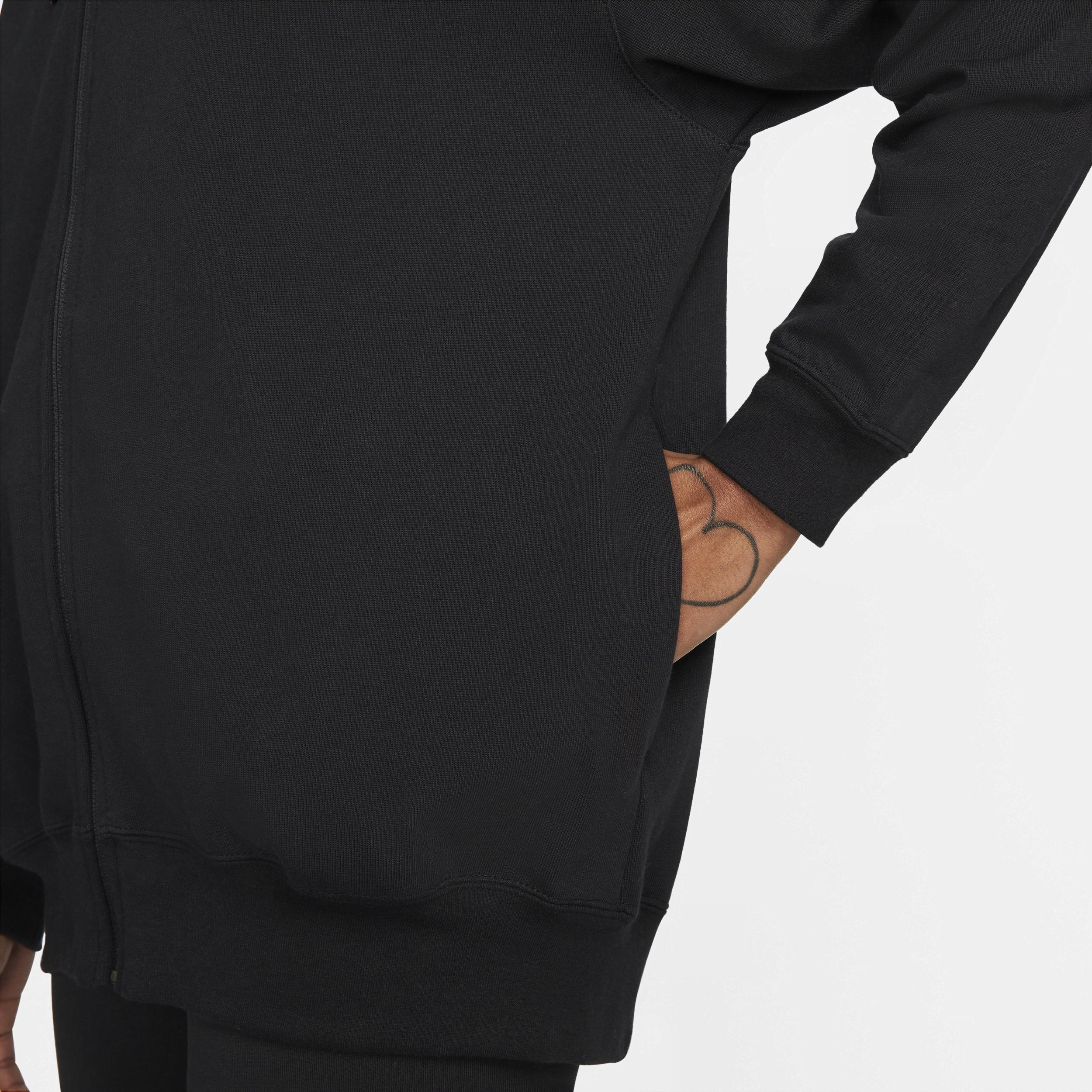 Nike Sportswear Women's Oversized Jersey Full-Zip Hoodie Product Image