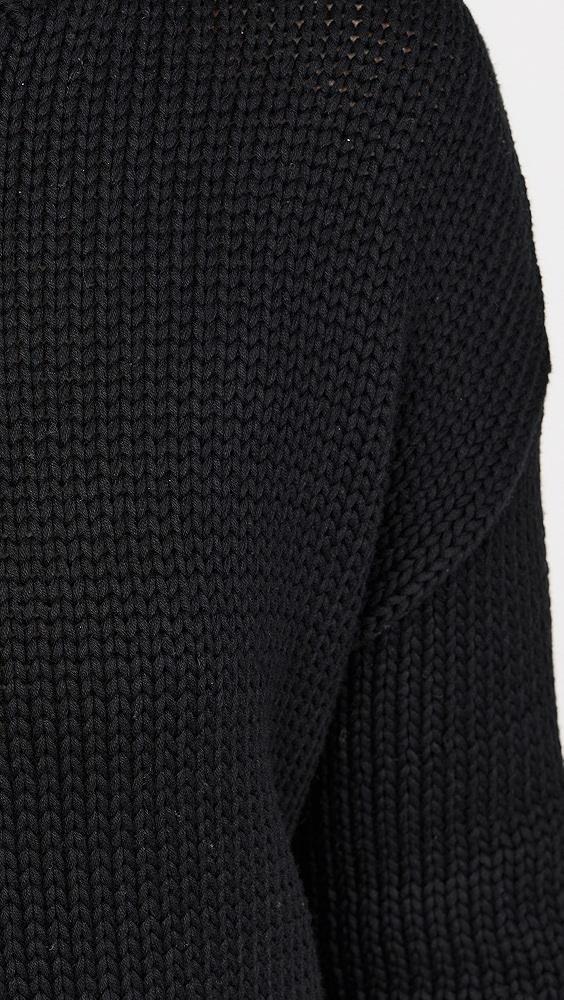 La Ligne Mock Neck Solid Marina Sweater | Shopbop Product Image