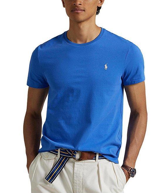 Polo Ralph Lauren Custom Slim Fit Jersey Crewneck Short Sleeve T-Shirt Product Image