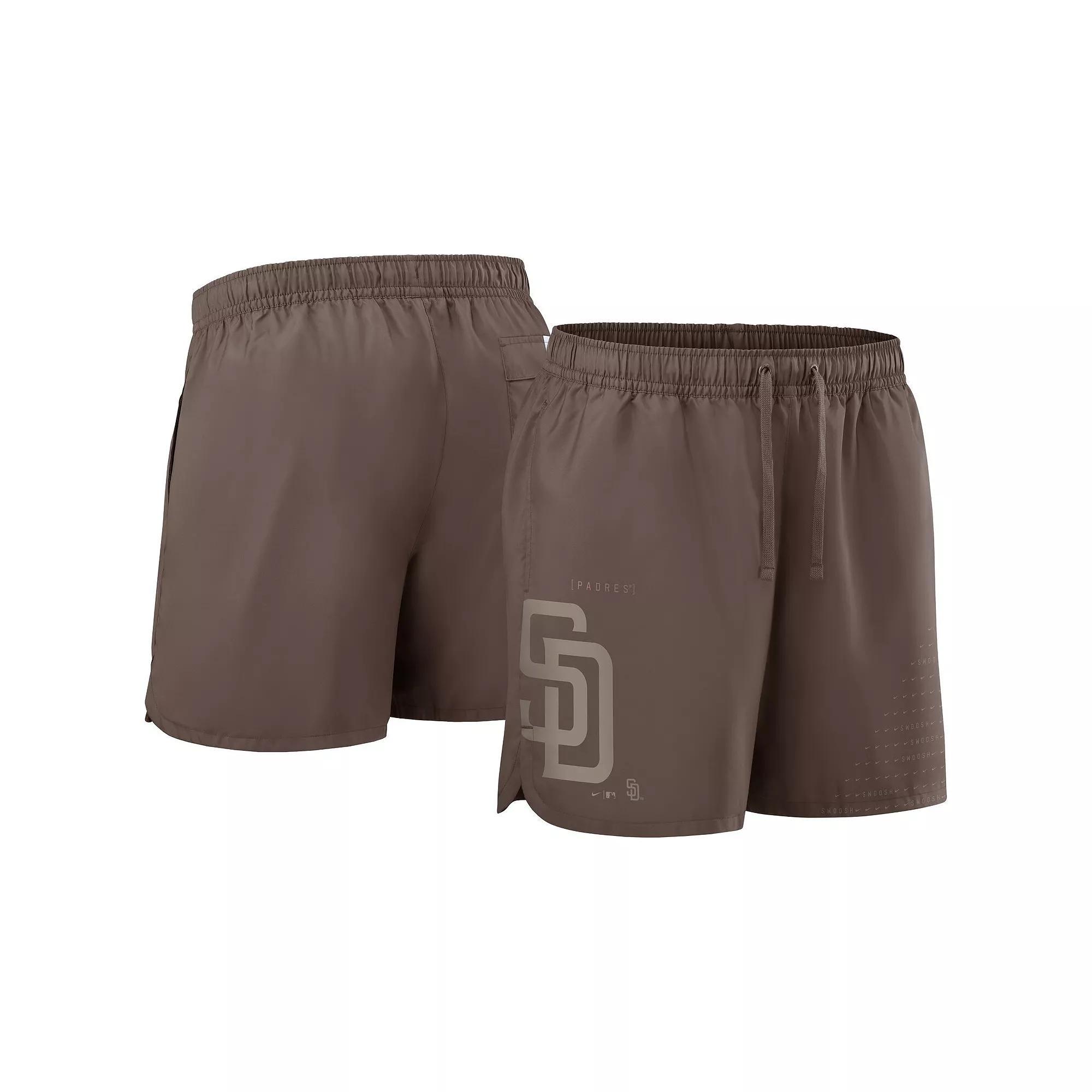 Men's Nike Light Brown Boston Red Sox Statement Shorts, Size: Small, Lt Bro Product Image