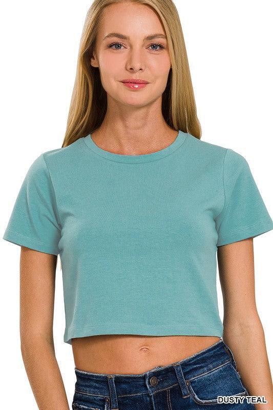Jeran Cotton Crop Top Product Image
