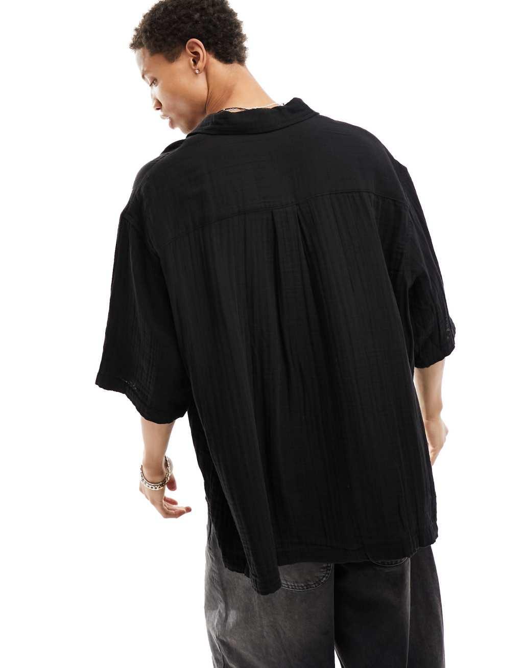 Weekday oversized short sleeve shirt Product Image