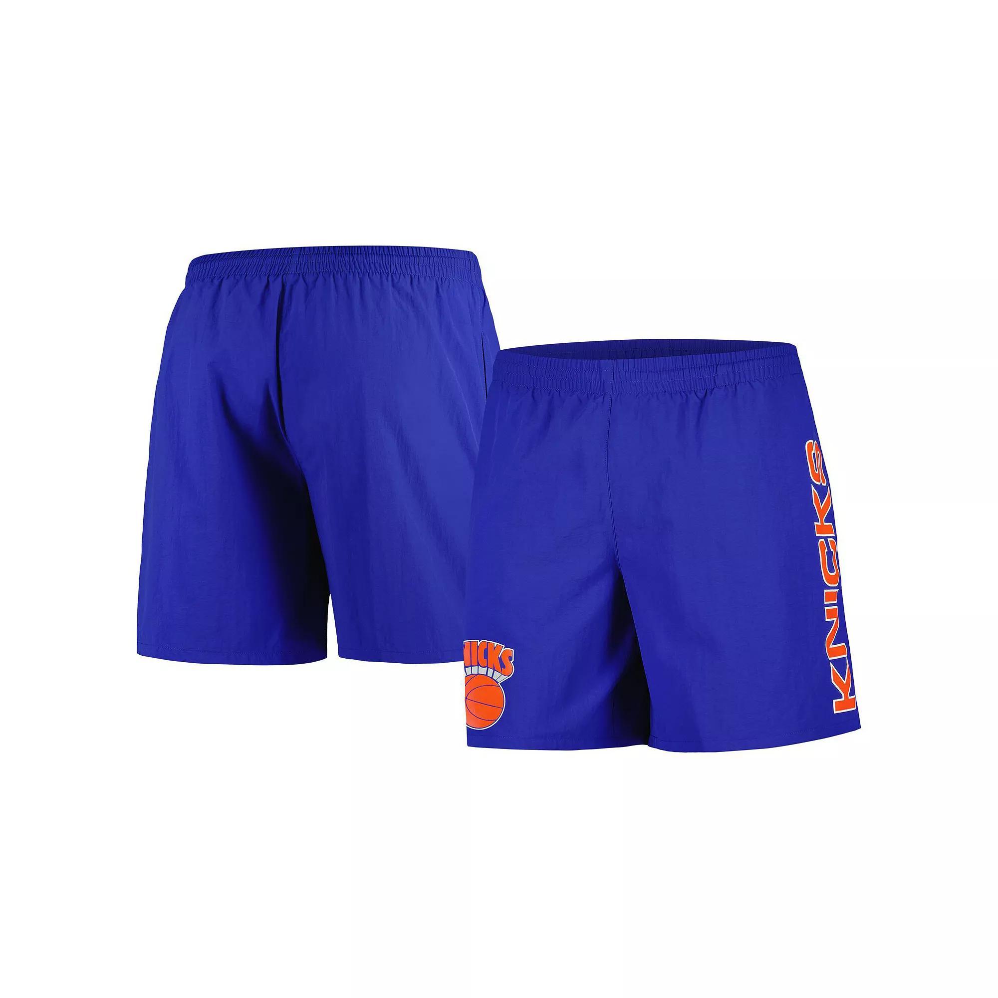 Mens Mitchell & Ness New York Knicks Hardwood Classics 1990-1992 Throwback Logo Heritage Shorts Product Image