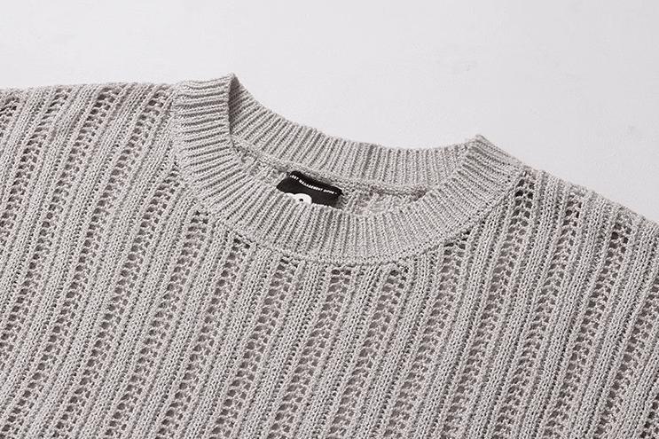 RT No. 11514 KNIT HOLLOW SHORT SLEEVE Product Image