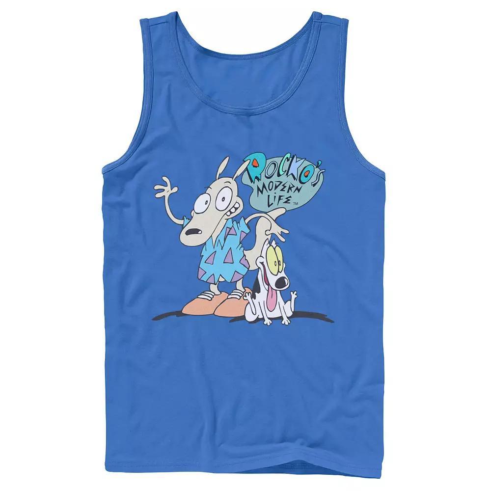 Men's Nickelodeon Rocko's Modern Life Show Intro Tank Top,  Product Image