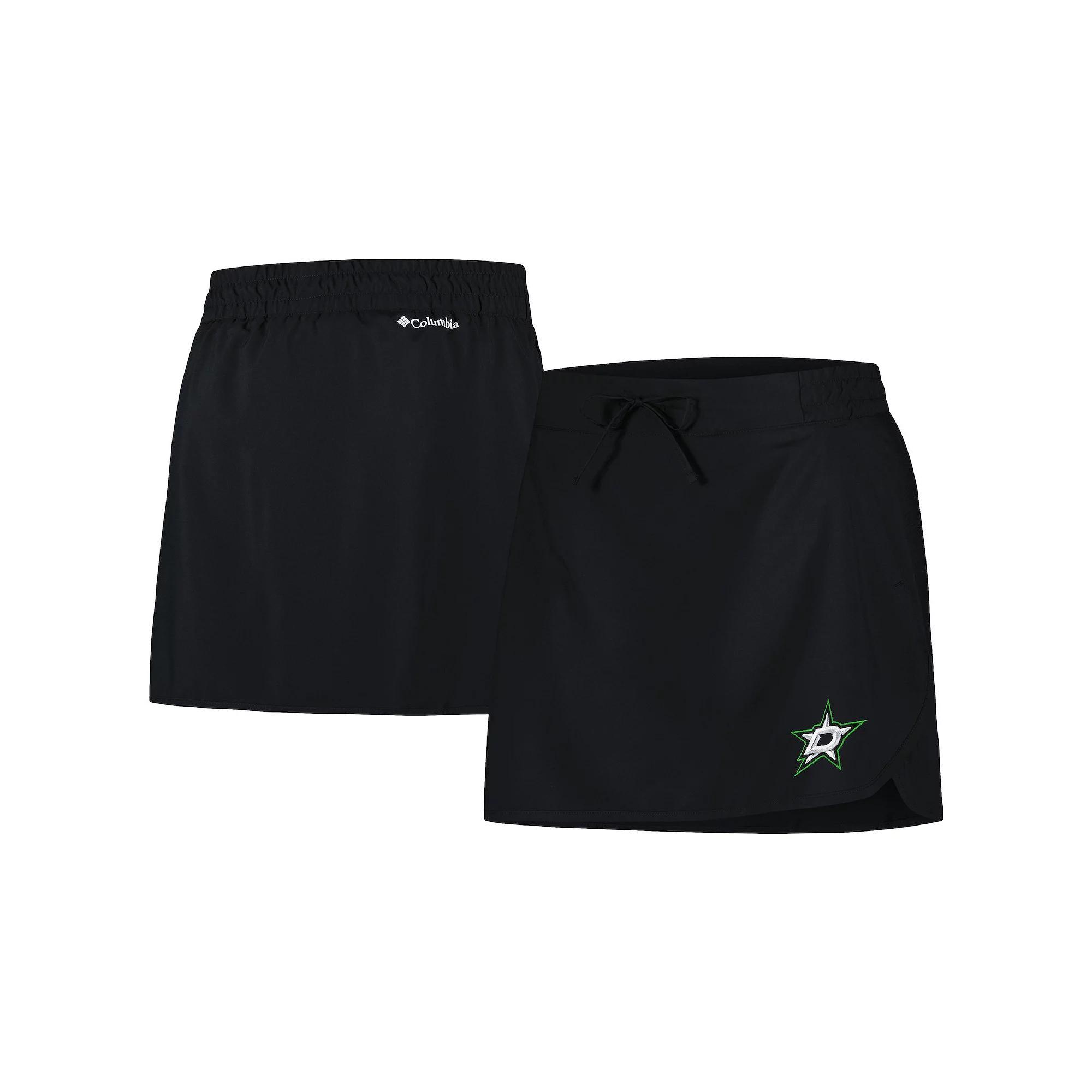 Women's Columbia Black Dallas Stars Lakewood Pines Omni-Wick Skort,  Product Image