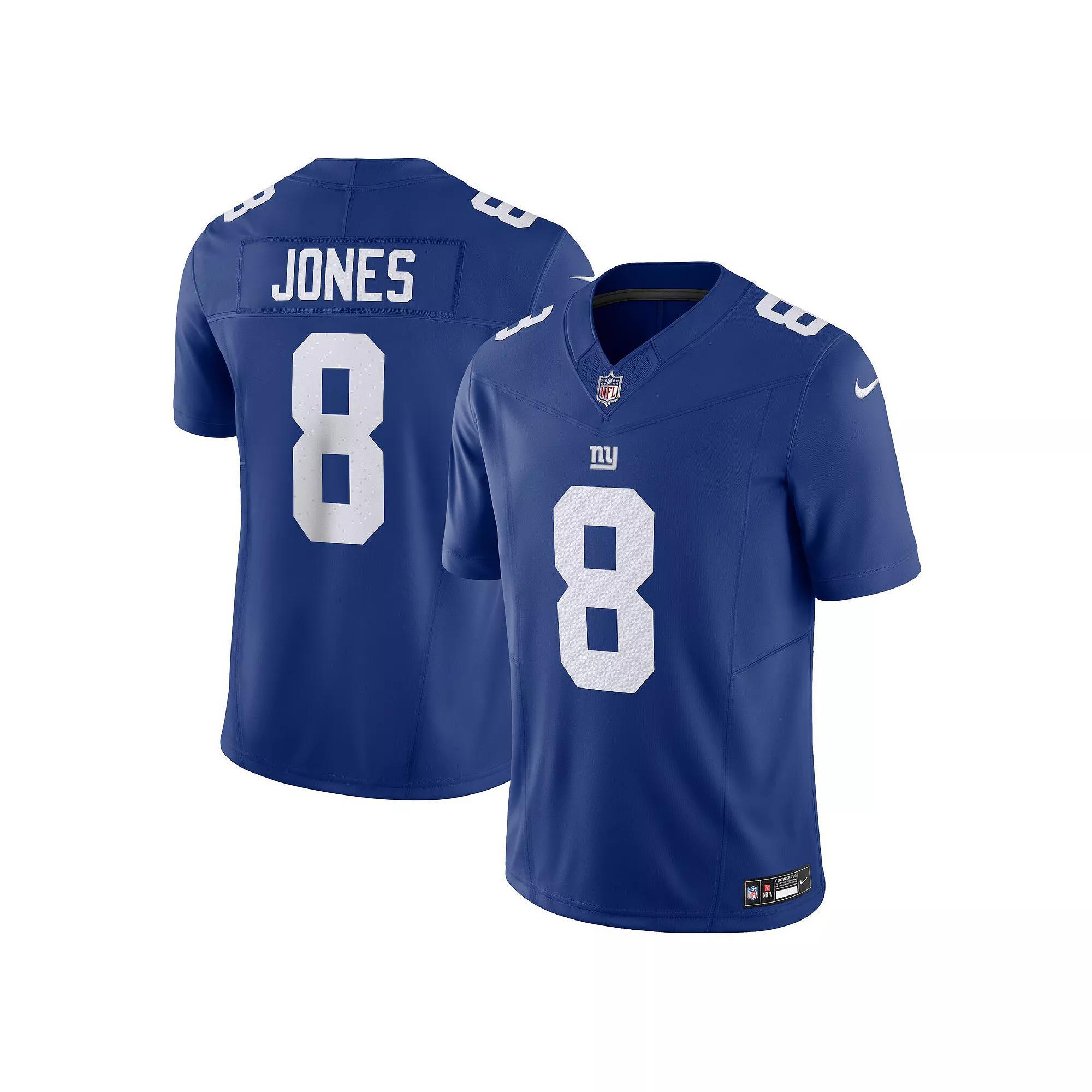 Mens Nike Daniel Jones Royal New York Giants Vapor F.U.S.E. Limited Jersey Product Image