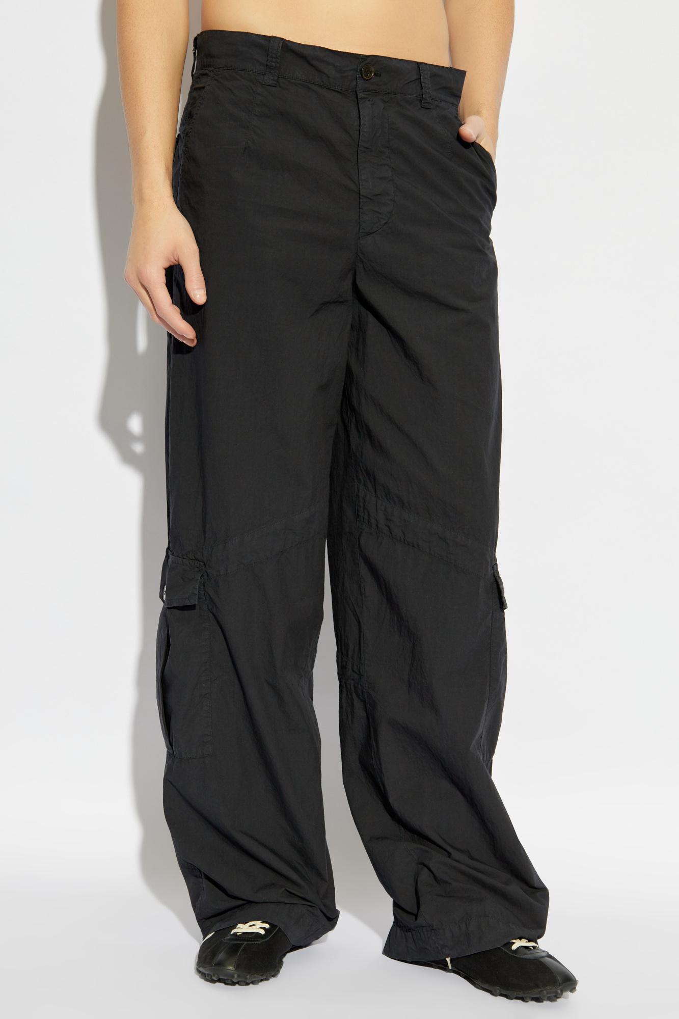 DRIES VAN NOTEN Belt-loop Overalls In Black Product Image