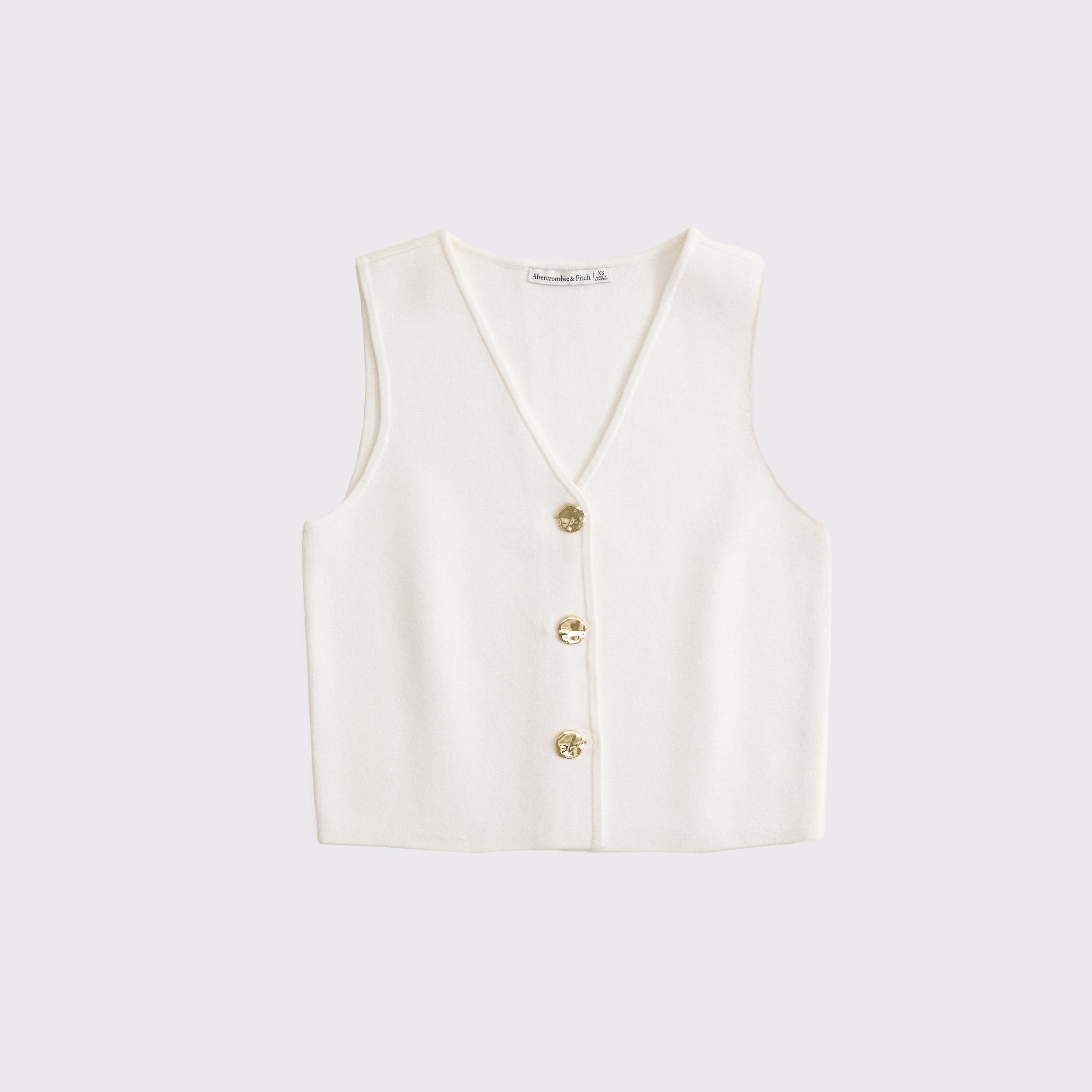 LuxeLoft V-Neck Vest Product Image
