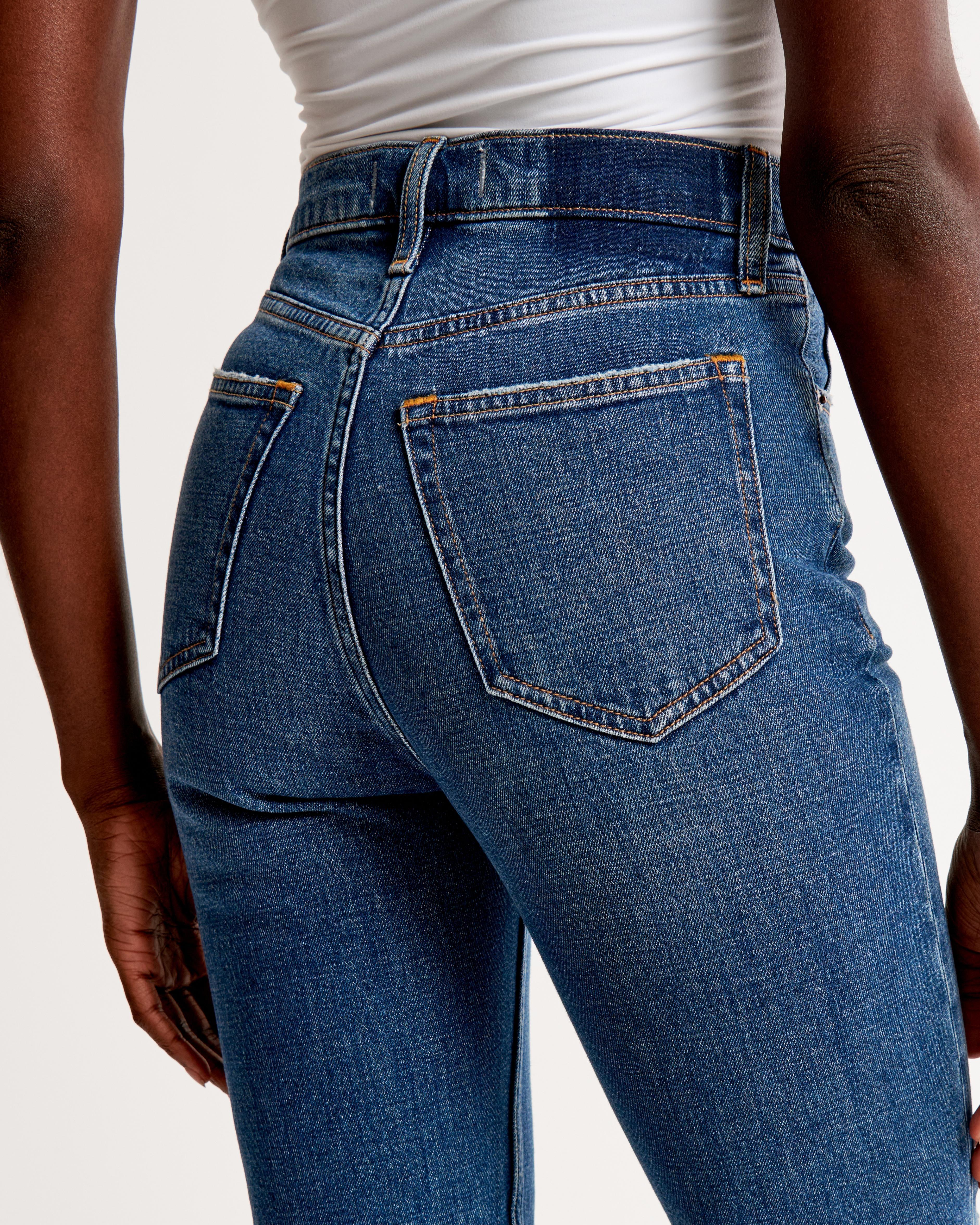 Ultra High Rise Ankle Straight Jean Product Image