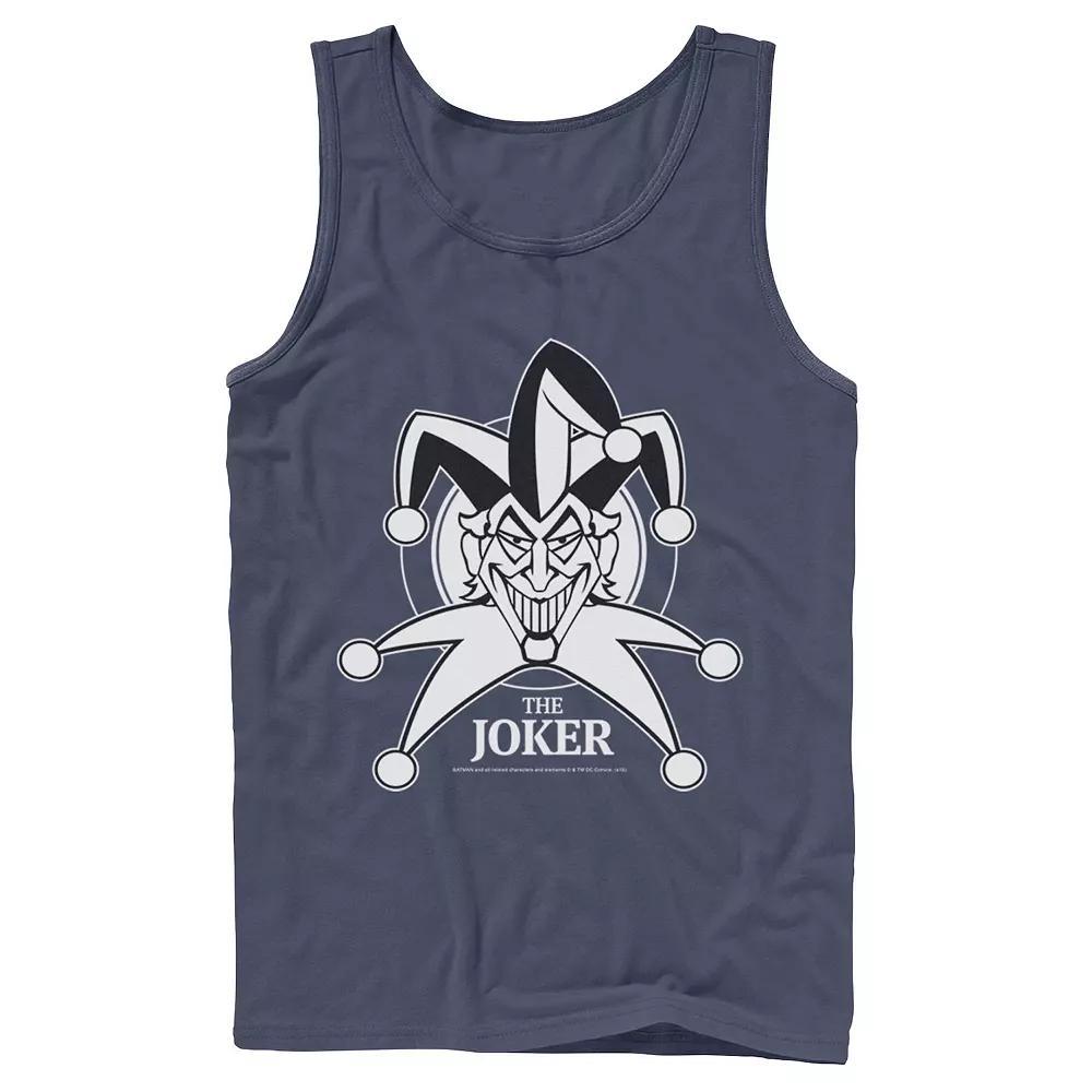 Men's DC Comics Joker Smiling Classic Poster Tank Top,  Product Image