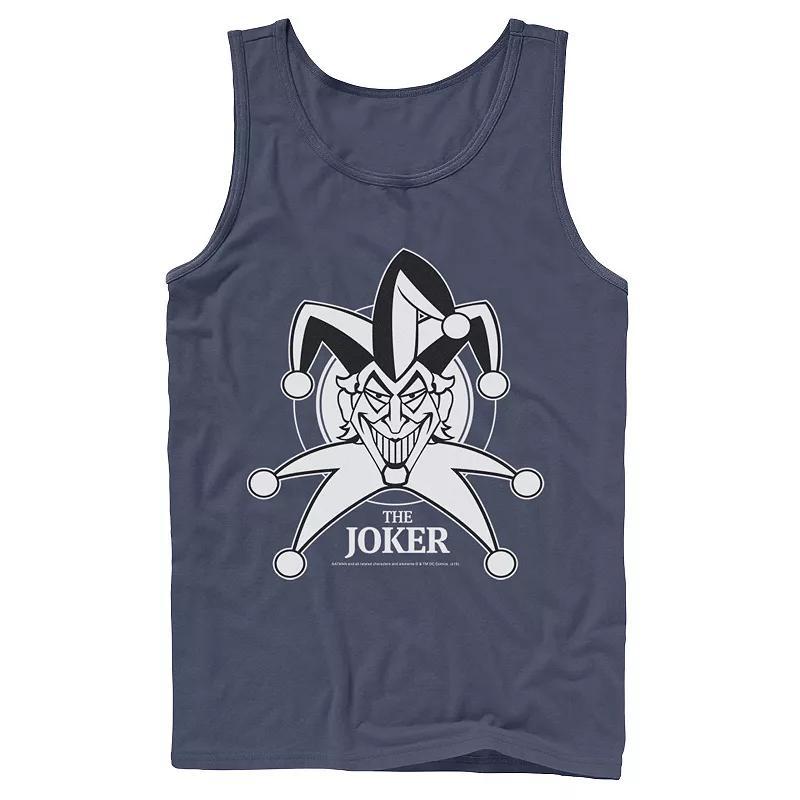 Men's DC Comics Joker Smiling Classic Poster Tank Top,  Product Image