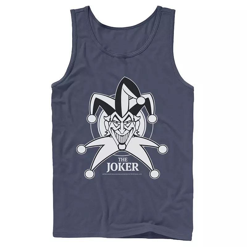Men's DC Comics Joker Smiling Classic Poster Tank Top,  Product Image