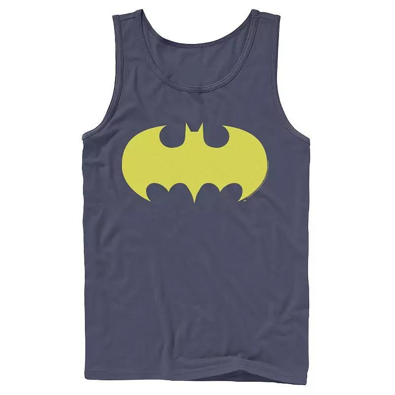 Mens DC Comics Batman Solid Chest Logo Graphic Tank Top Product Image