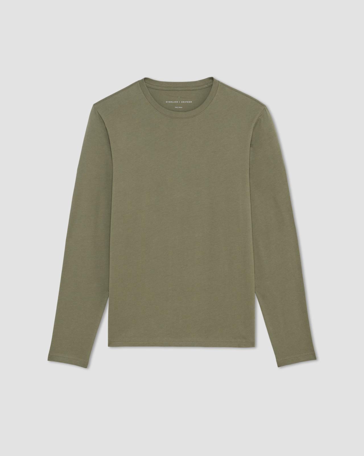 The Essential Organic Long-Sleeve Tee Product Image