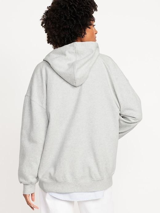 SoComfy Oversized Zip Hoodie Product Image