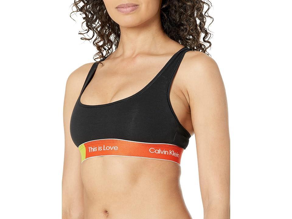 Womens Calvin Klein This Is Love Colorblock Unlined Bralette QF7253 Product Image