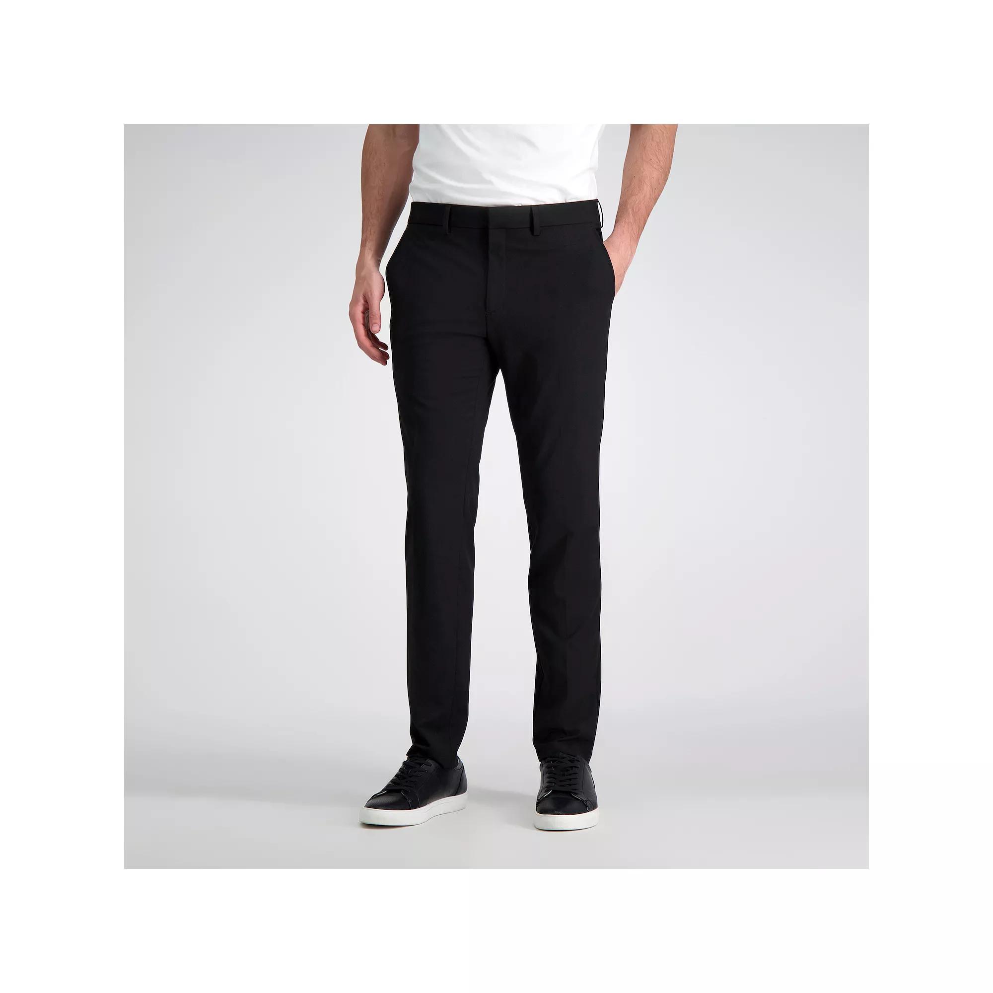 Men's J.M. Haggar Ultra-Slim Fit 4-Way Stretch Plain Weave Flat-Front Suit Pants,  Product Image