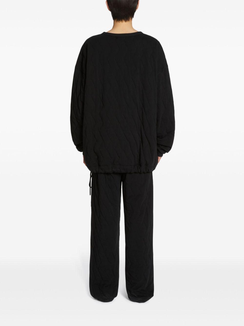 DRIES VAN NOTEN Loose Fit Trousers In Black Product Image