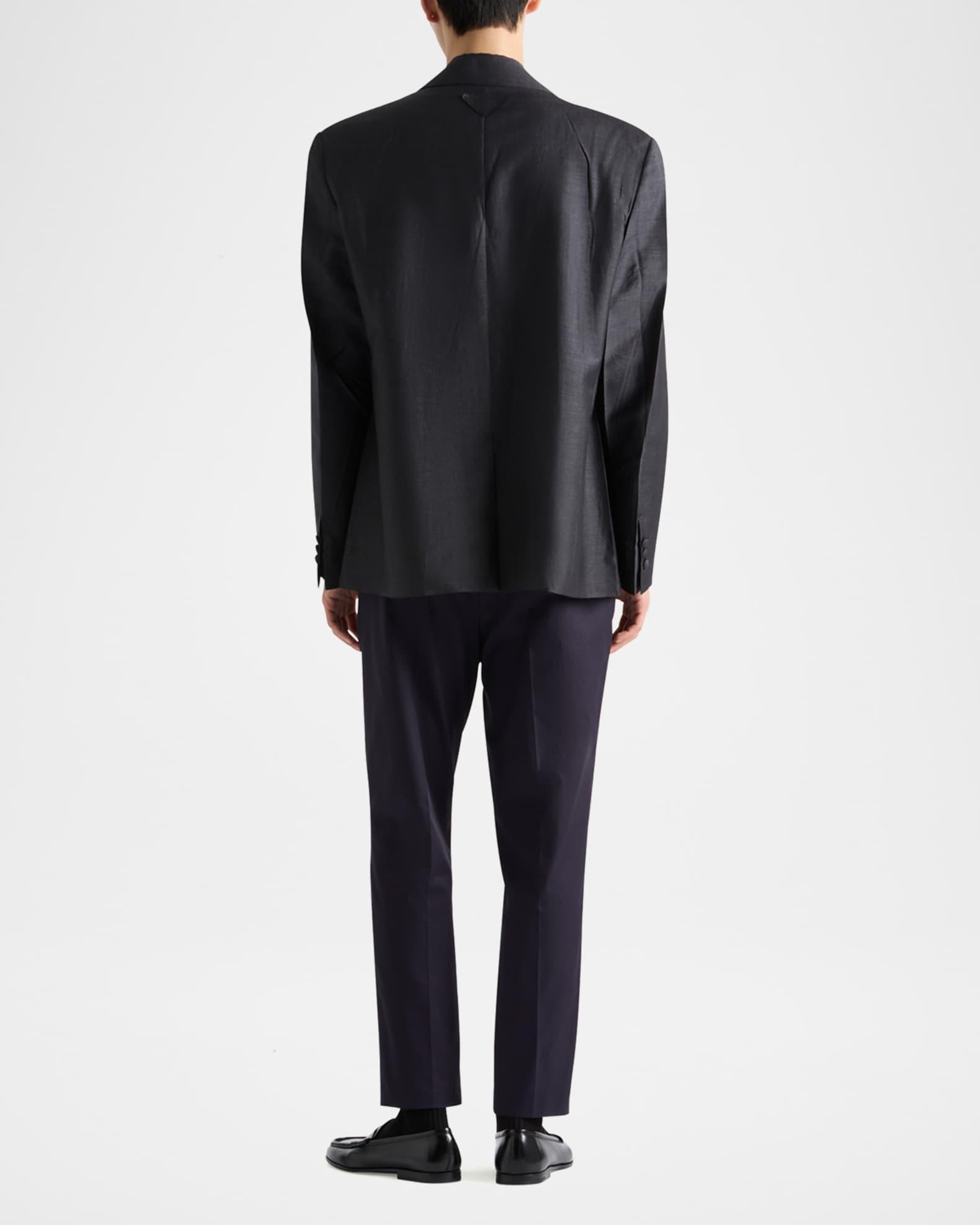 Men's Pleated Twill Pants Product Image