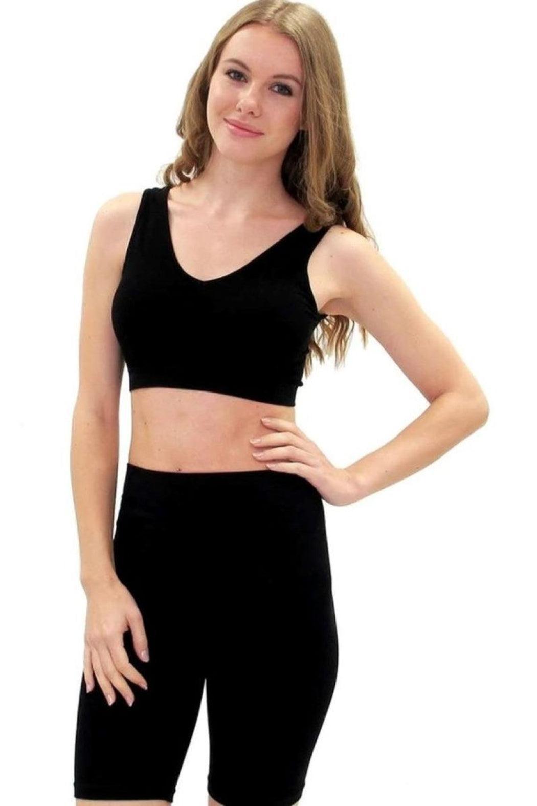 Comfy V-Neck Bra Product Image