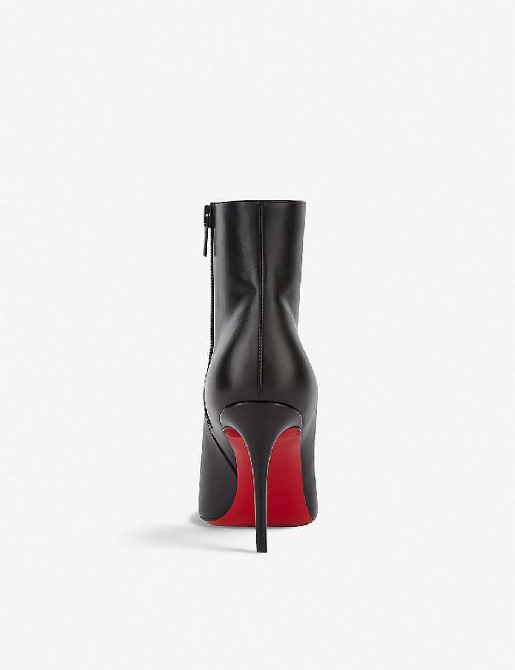 CHRISTIAN LOUBOUTIN So Kate Booty 85 Leather Ankle Boots In Black Product Image