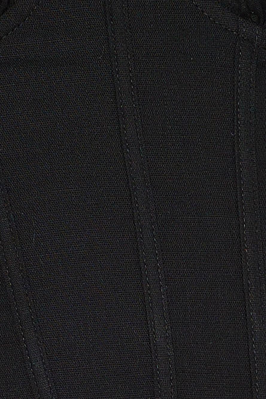 Super Stylish Crop Top Black Product Image