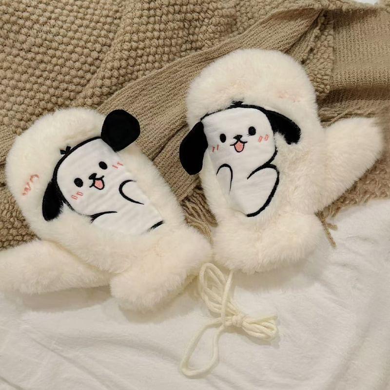 Animal Applique Chenille Gloves (Various Designs) Product Image