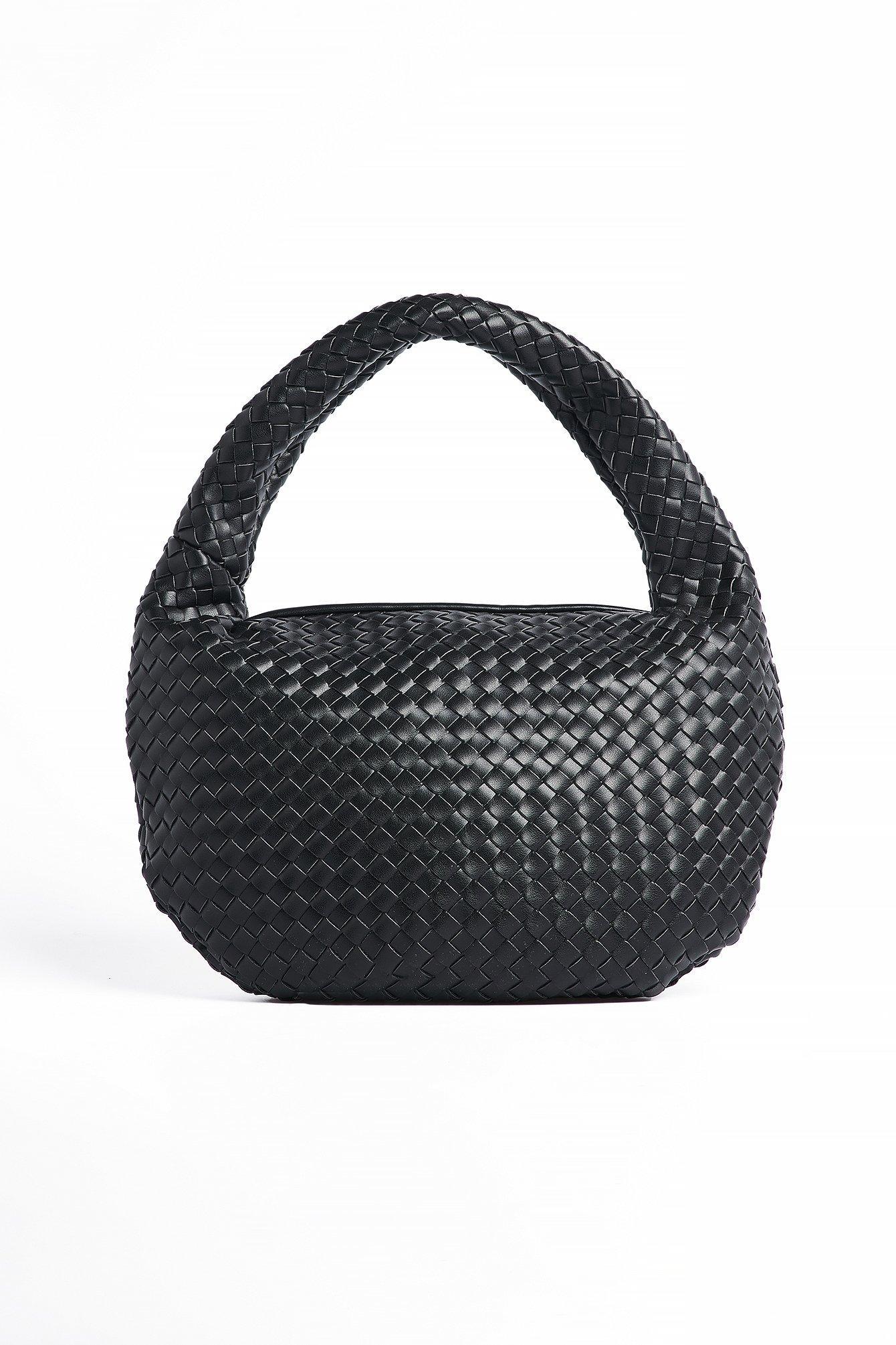 Woven Rounded Shoulder Bag Product Image