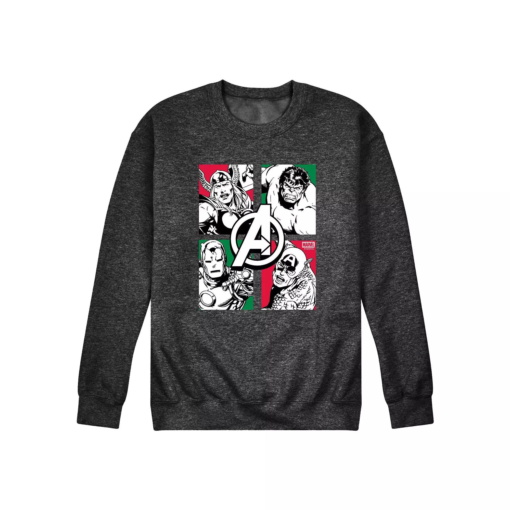 Disney's Mickey Mouse Men's Americana Baseball Fleece Sweatshirt,  Product Image