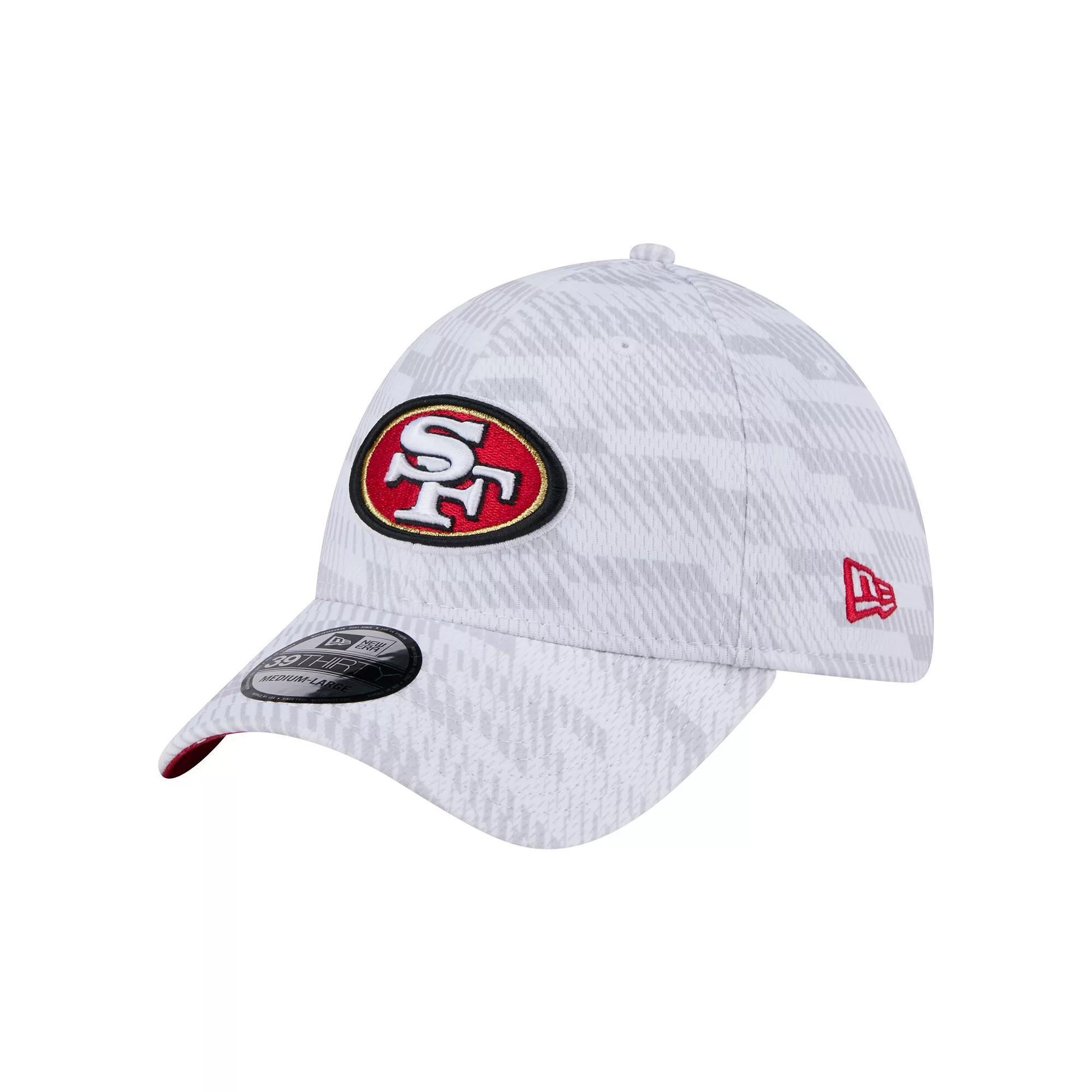 Men's New Era  White San Francisco 49ers Gameday Graded 39THIRTY Flex Hat, Size: Small/Medium Product Image