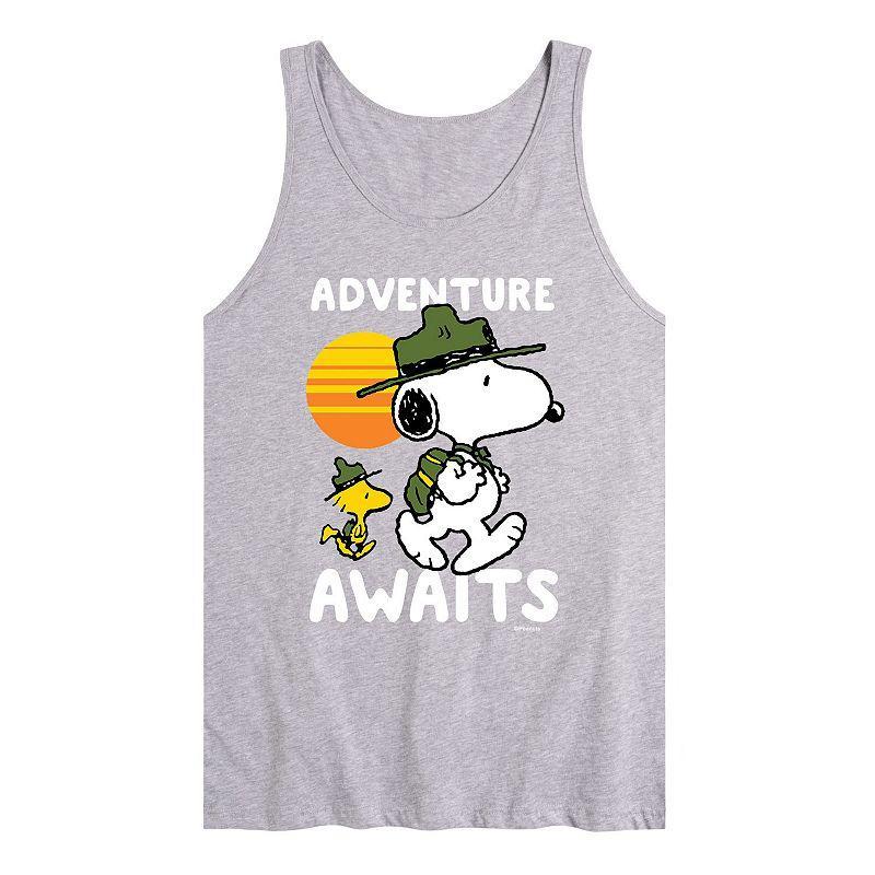 Mens Peanuts Adventure Awaits Tank Top Product Image