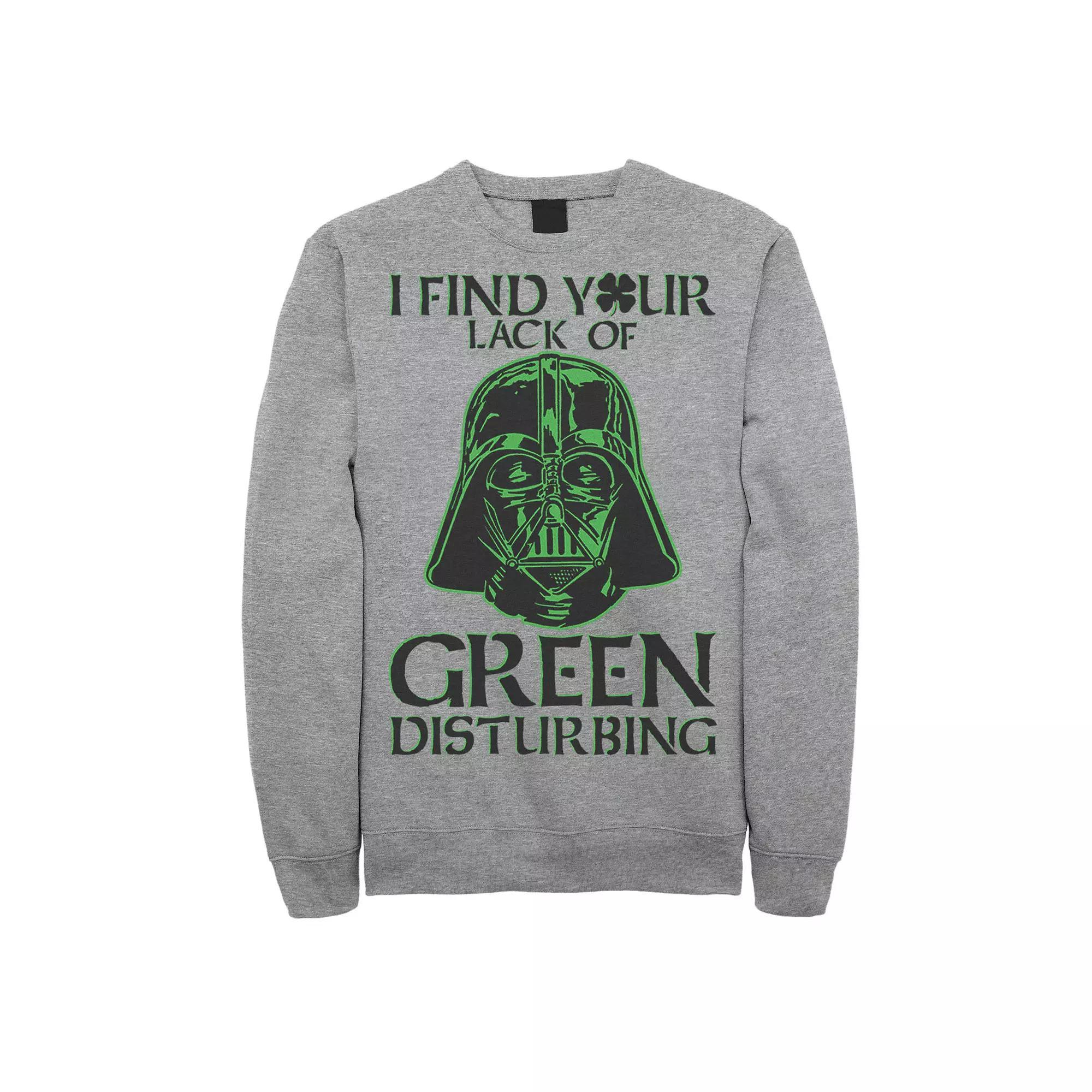 Men's Star Wars Vader Helmet Pinch Sweatshirt,  Product Image