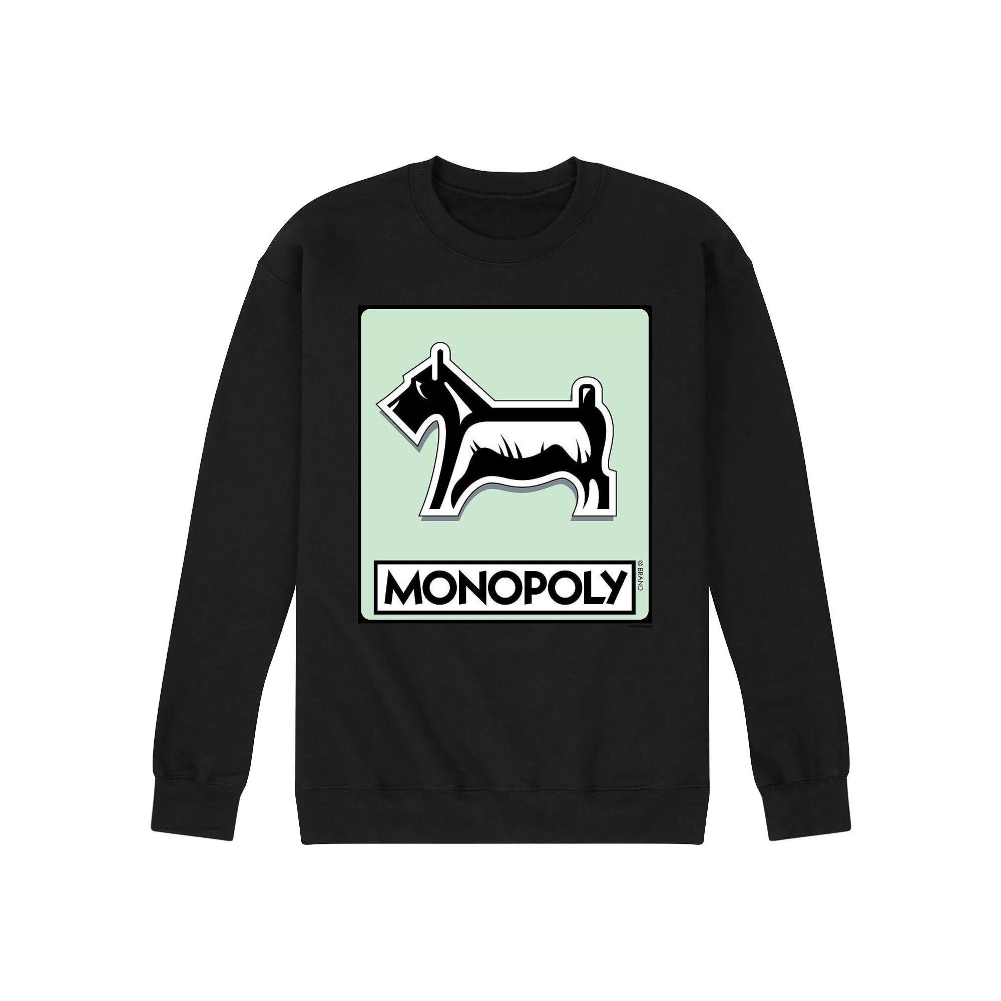 Men's Monopoly Dog Token Fleece Sweatshirt,  Product Image
