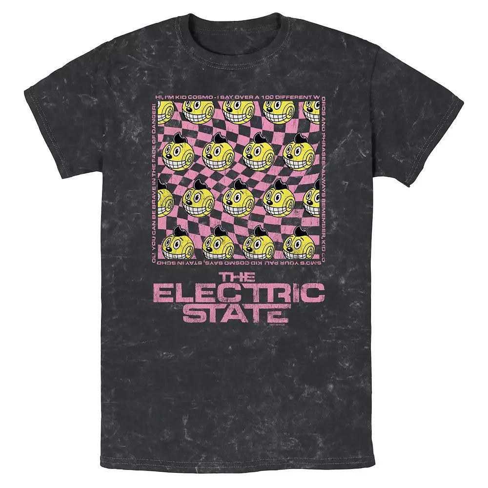 Men's The Electric State Kid Cosmo Poster Mineral Wash Graphic Tee,  Product Image
