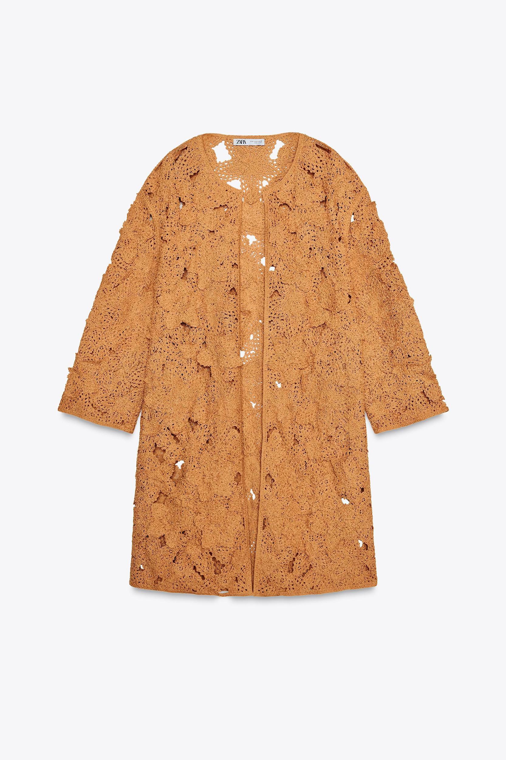 MACRAMÉ OPEN COAT Product Image