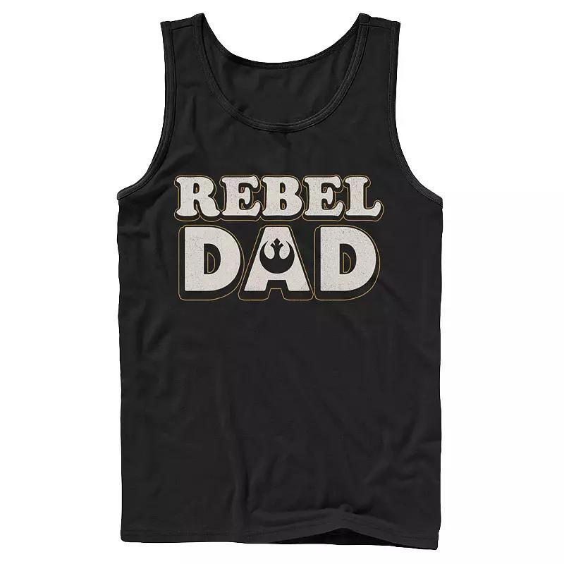 Mens Star Wars Fathers Day Rebel Dad Tank Top Product Image