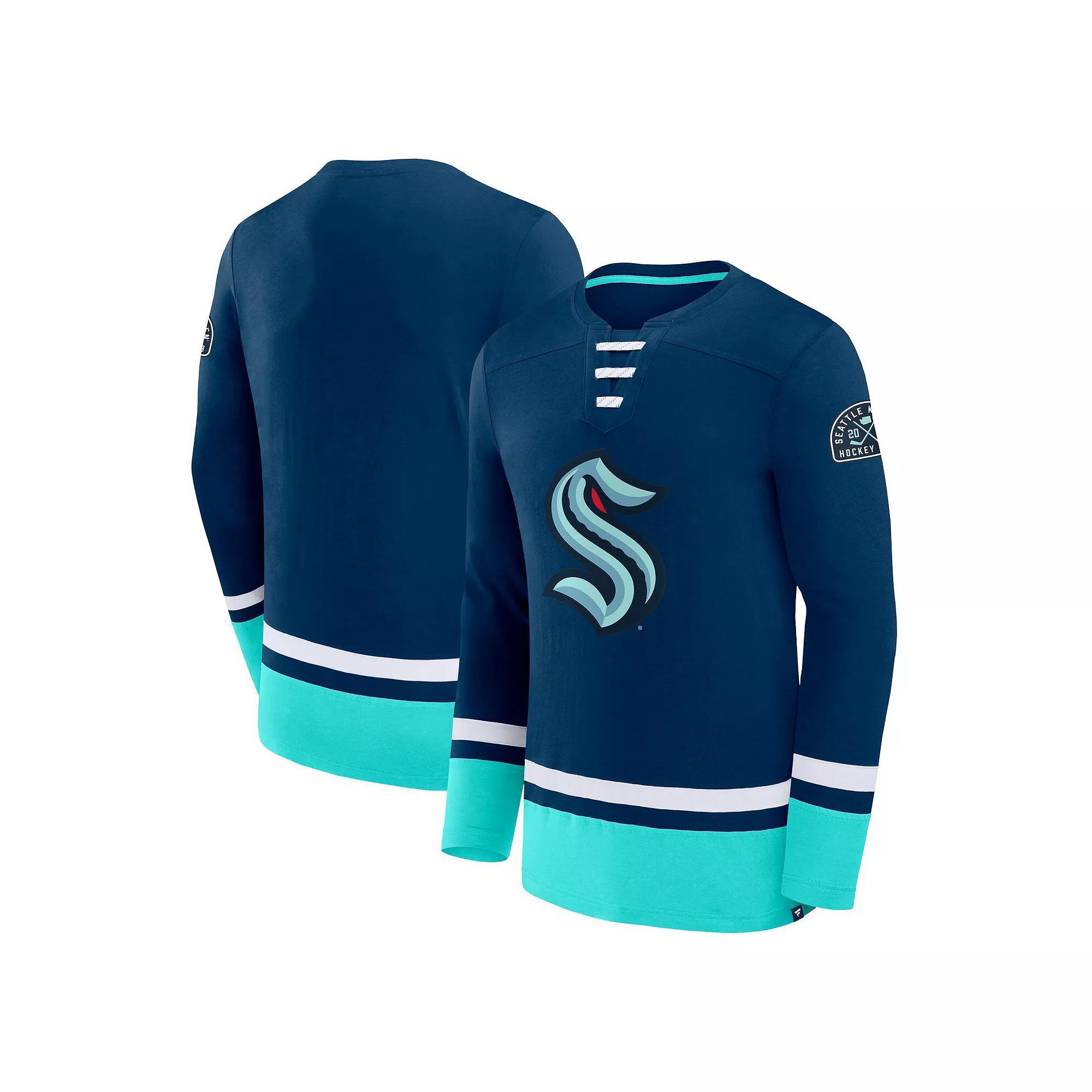 Men's Fanatics Black Vegas Golden Knights High Point Long Sleeve T-Shirt, Size: Medium, Lvk Black Product Image