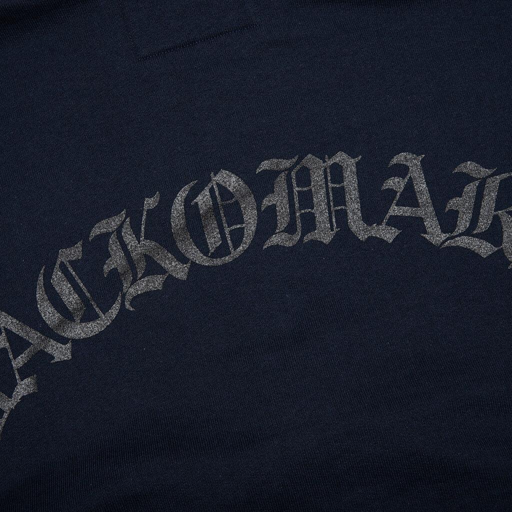 Heavyweight Full Zip Hooded Sweatshirt Type 2 - Navy Male Product Image