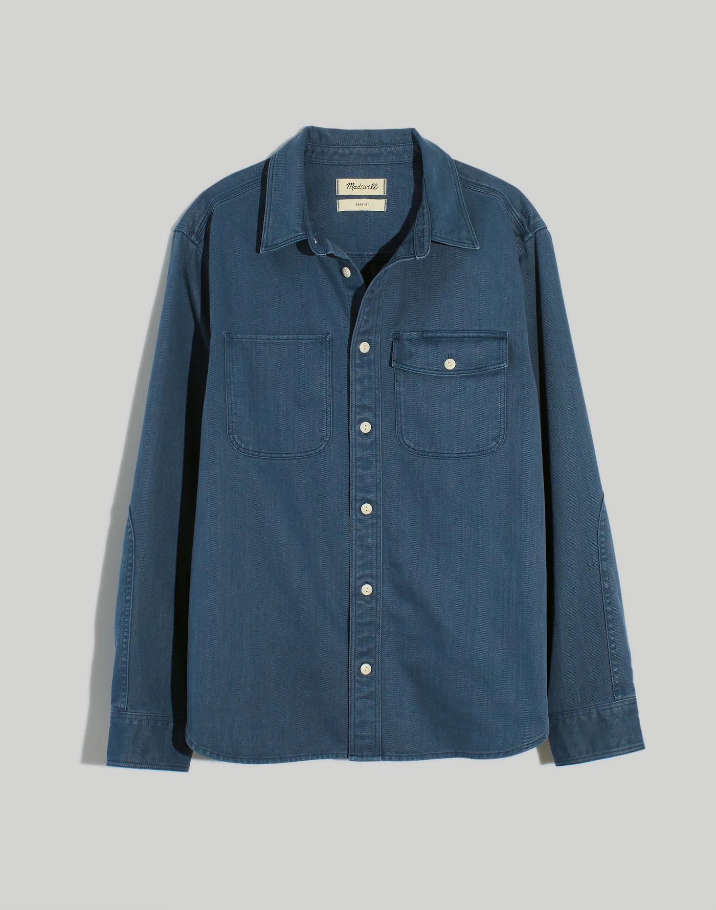 Garment-Dyed Work Shirt Product Image