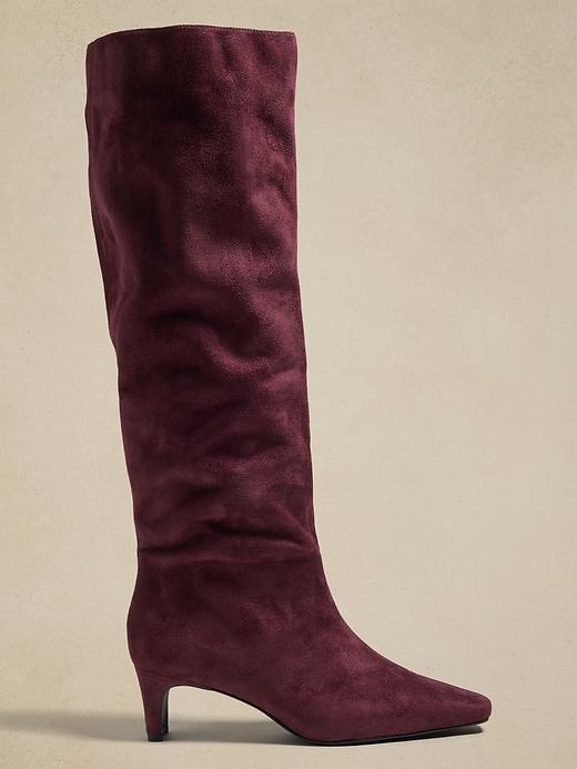 Vegan Tall Slouch Boot Product Image