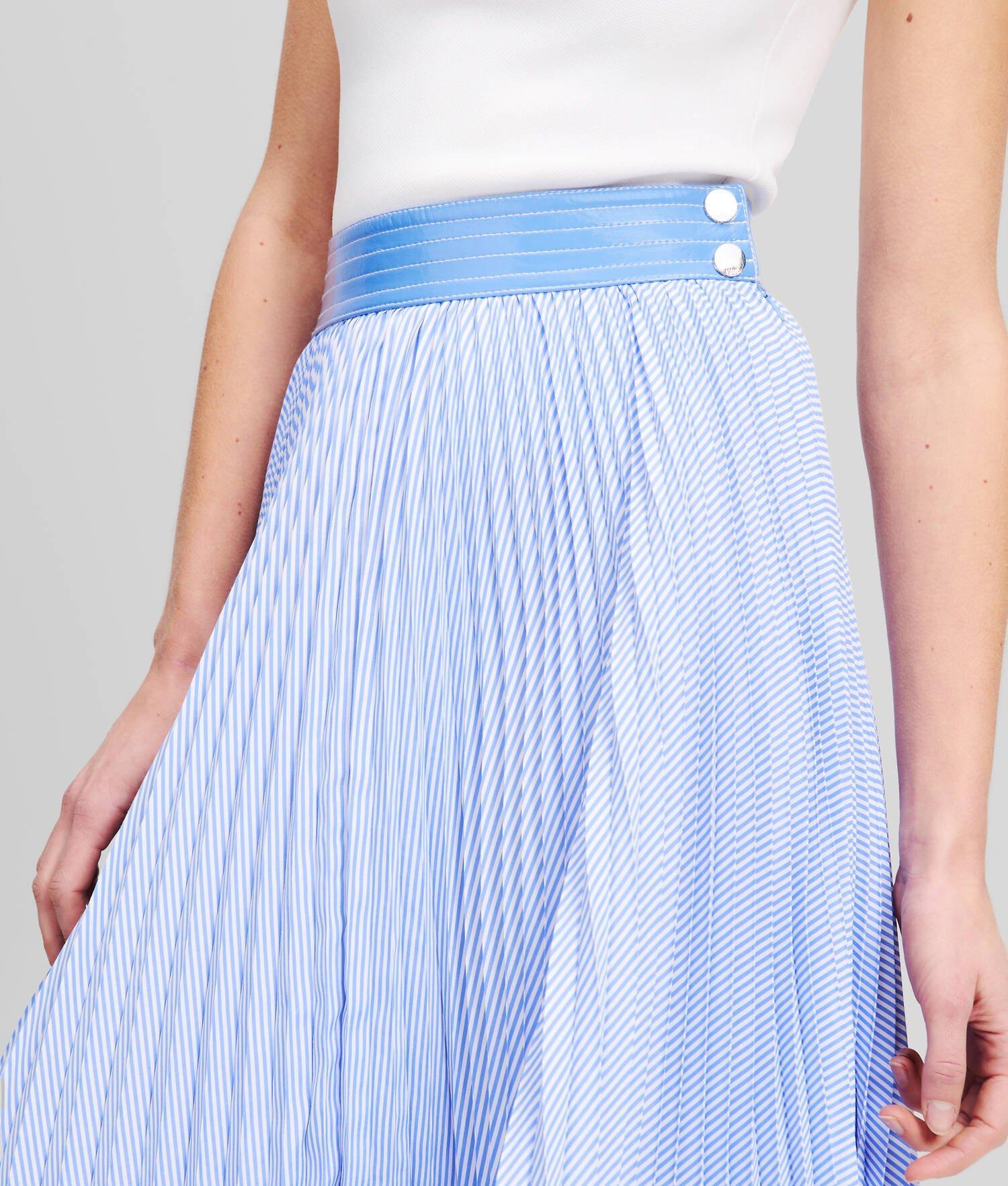 ASYMMETRIC PLEATED SKIRT  Product Image