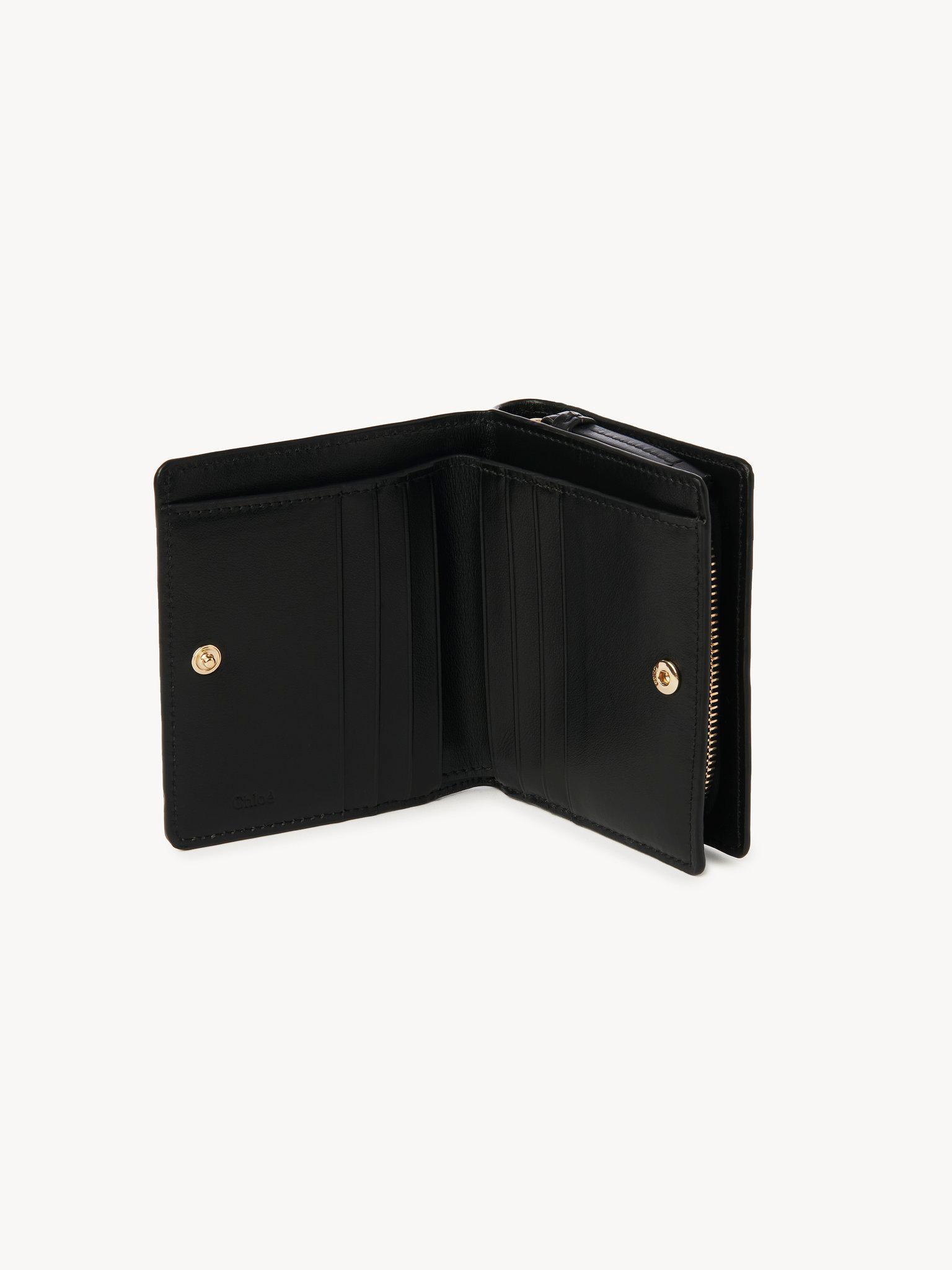 Chloé Sense compact wallet in soft leather Product Image