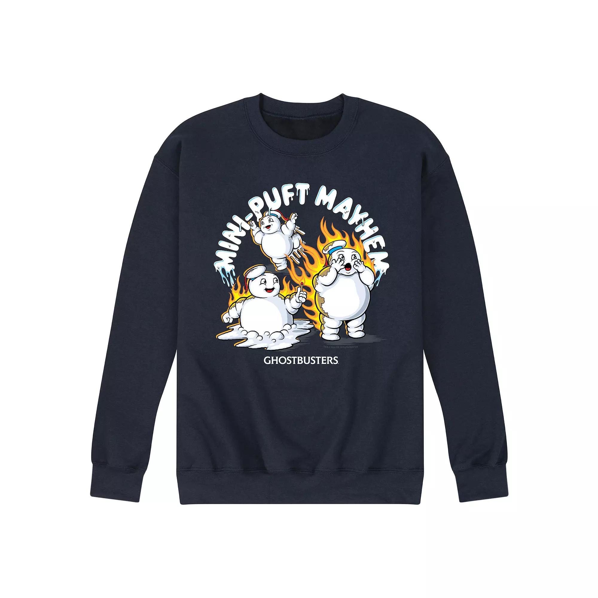 Men's Ghostbusters Frozen Empire Mini Pufts Fleece Sweatshirt,  Product Image