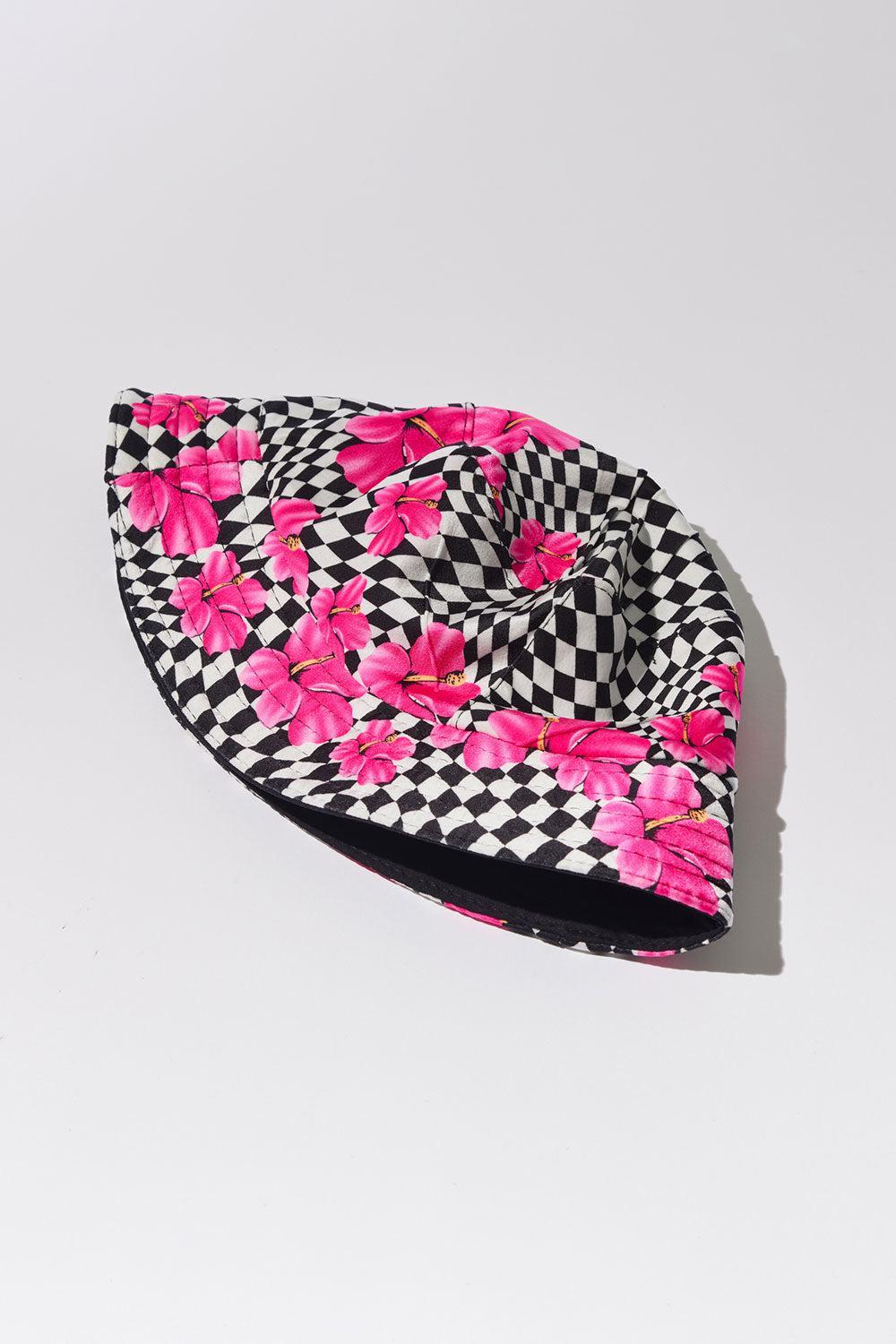 Jax Bucket Hat - Black Morrison Hibiscus Product Image